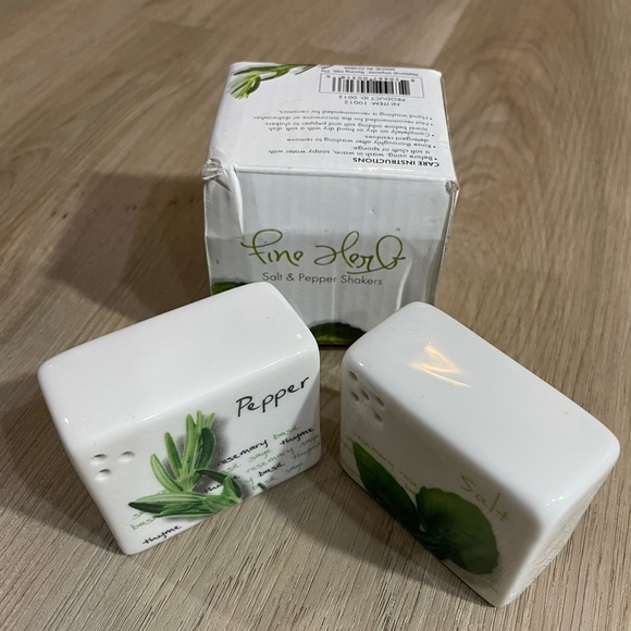 Fine Herb Salt & Pepper Shakers - Picture 2 of 5